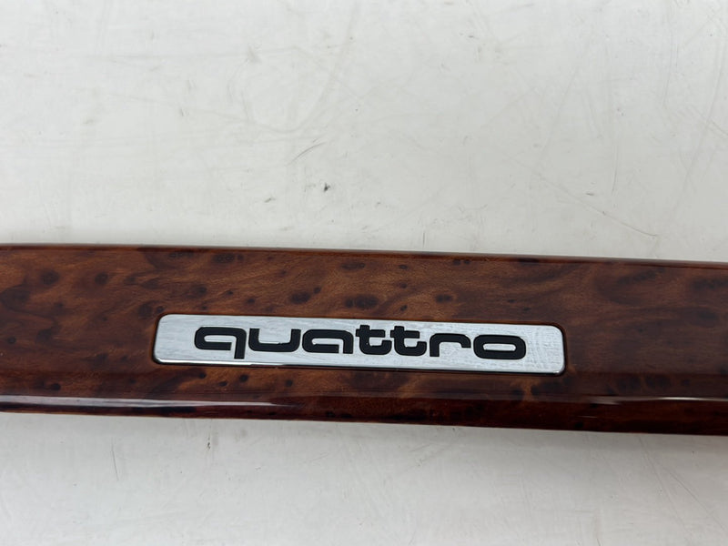 1996-2003 Audi S8 D2 A8 Dash Dashboard Wood Grain Trim Bezel Set OEM #6453EM
