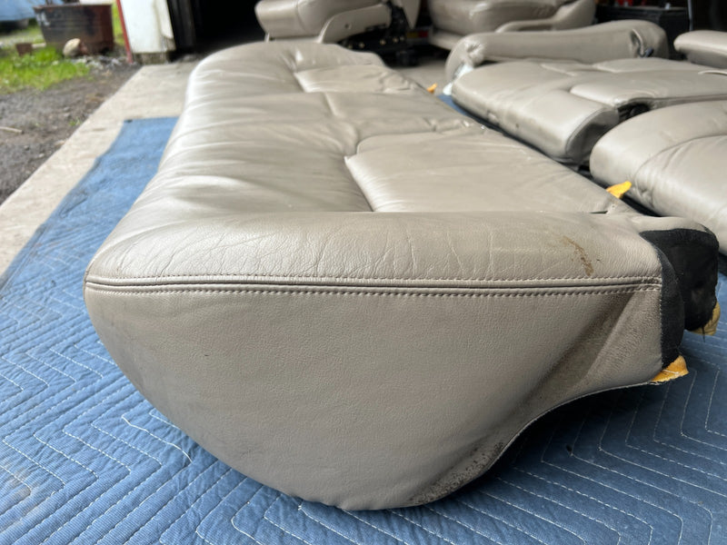 2002-2006 Toyota Camry Complete Rear Seat Assembly Beige Leather OEM #5007EM