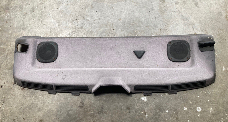 1984-1991 BMW 325iX 325e 318i E30 Rear Parcel Shelf Panel Window Trim OE #2614EM