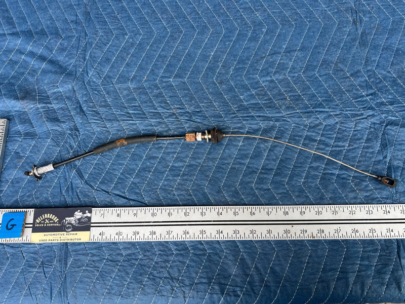 1983-1985 Porsche 944 Throttle Body Accelerator Cable Cord Wire OEM #2533EM