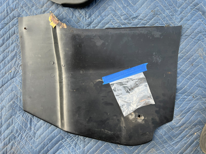 1967-1974 Volvo 140 142 144 145 Right & Left Kick Panel Dash Trim OEM #4890EM
