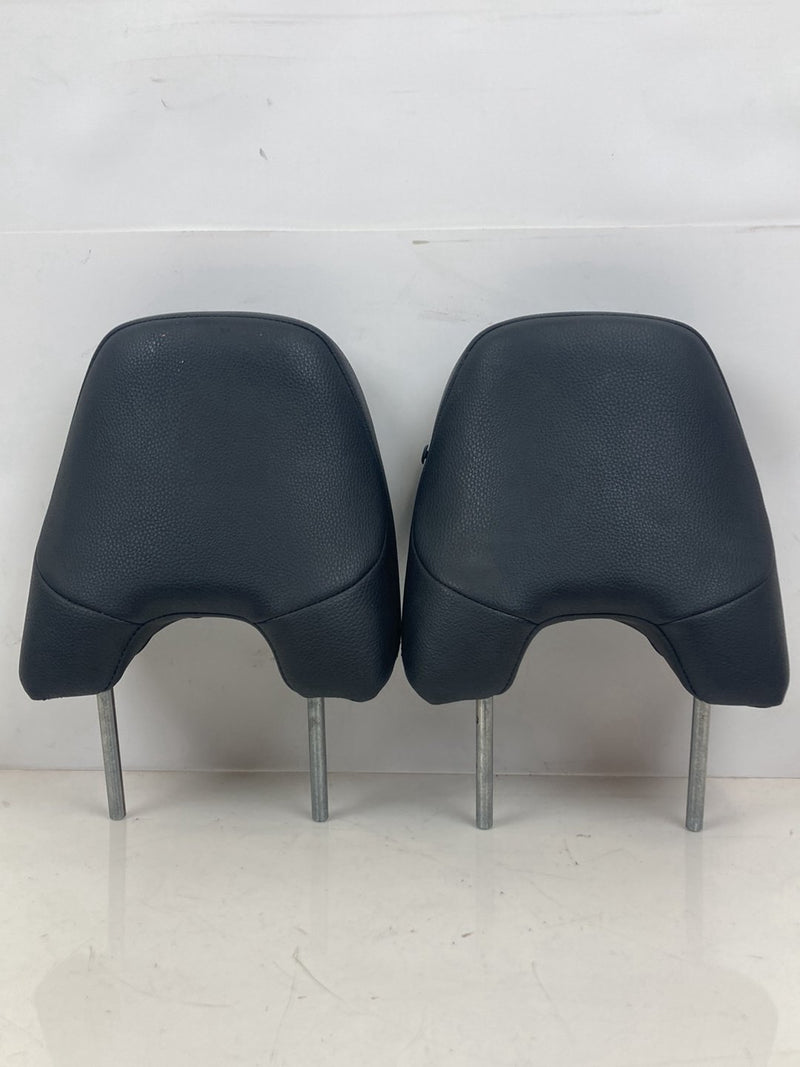 2005 Volvo XC90 I 275 Black Leather Headrest Front Pair 39808042 OEM #4860M
