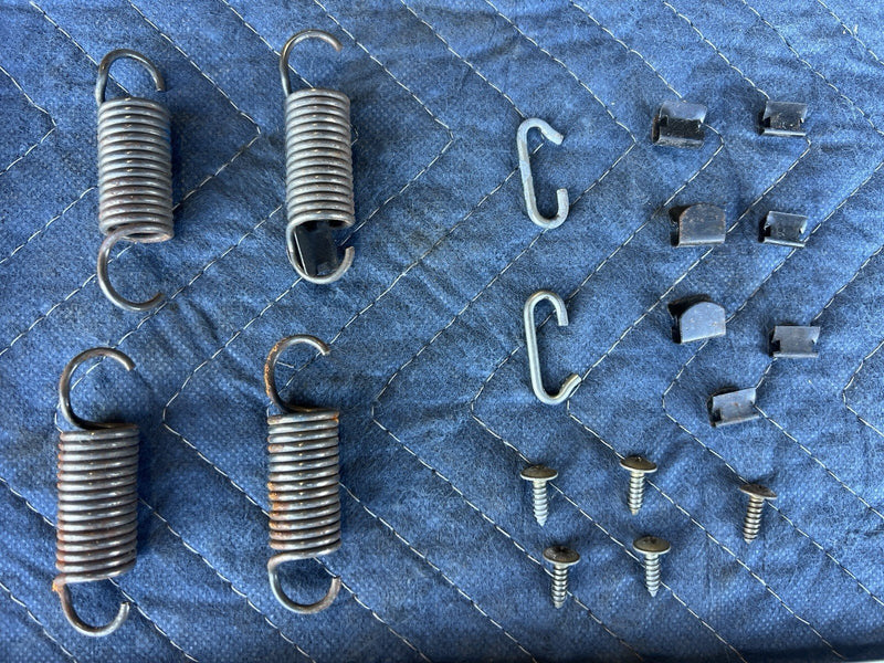 1998-2003 Jaguar XJR XJ X308 Front Seat Upholstery Springs & Hardware OEM #4793E