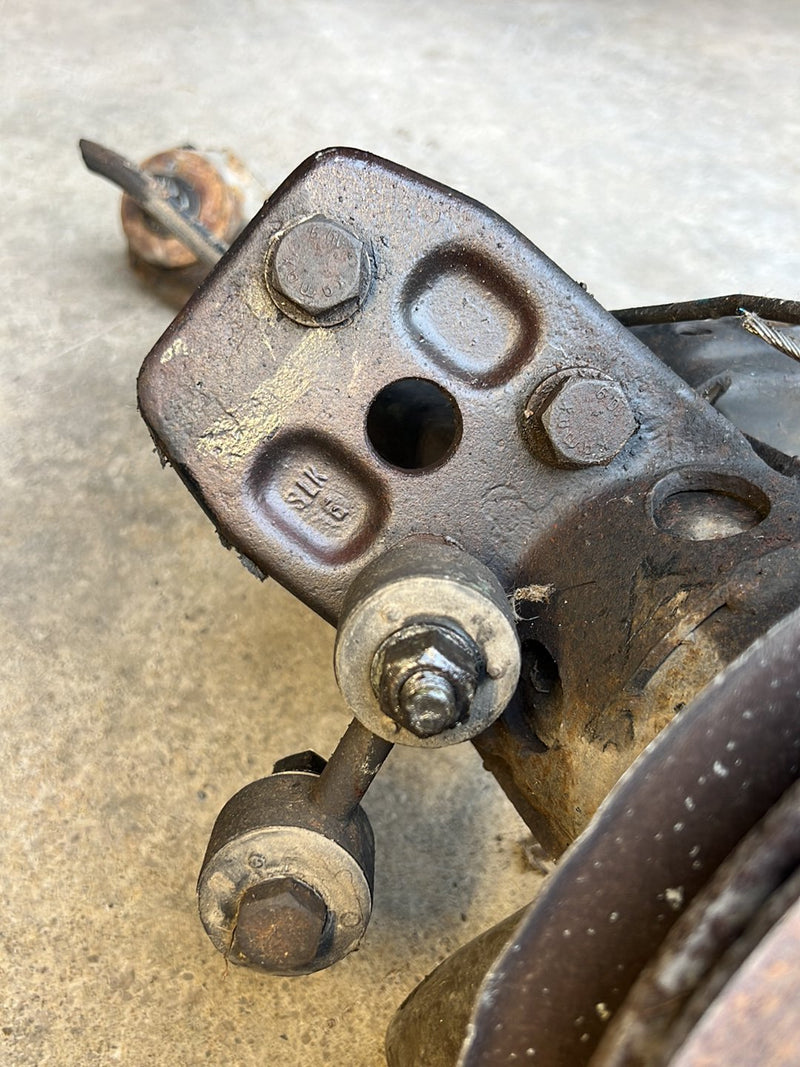 1983-1985 Porsche 944 Rear Trailing Arm Wheel Hub Knuckle Assembly OEM #1852EM
