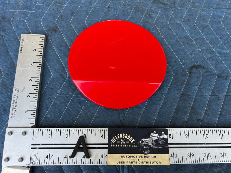 2012-2015 Chevy Cruze Gas Fuel Door Filler Neck Cover Red 95916516 OEM #2193CN