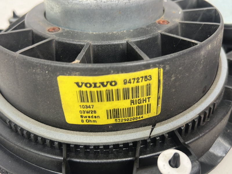 2004-2007 Volvo S60R V70R Front Door Speaker Pair 9472753, 3533967 OEM #6054EM