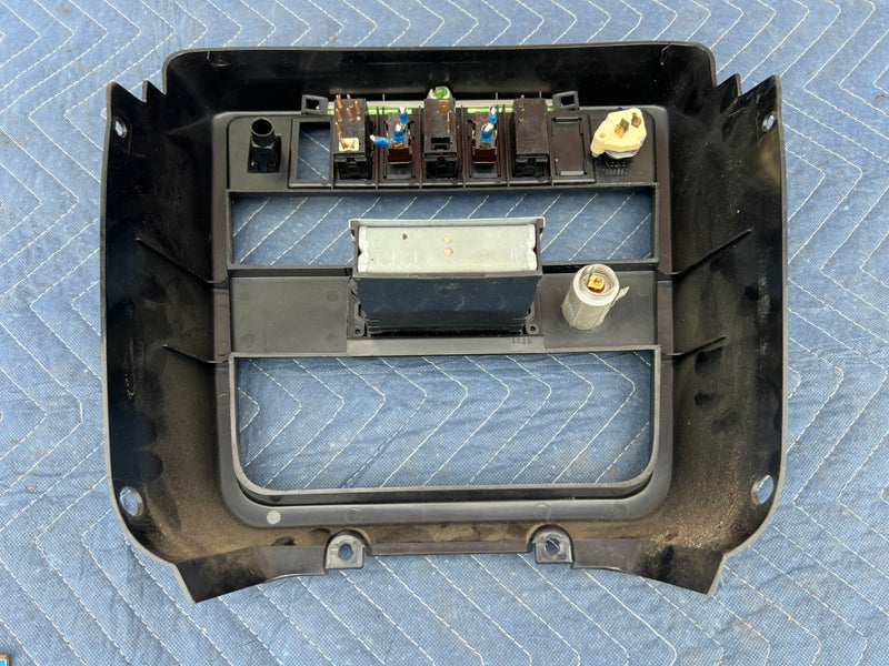 1967-1974 Volvo 140 142 Coupe Dash Center Console Trim Switch Panel OEM #4853EM
