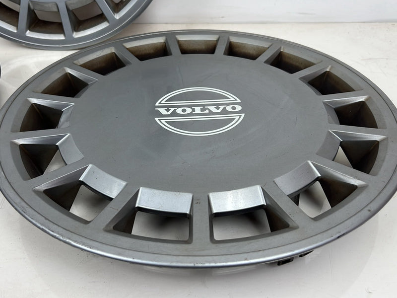 1990-1992 Volvo 740 745 940 15" Hub Cap Wheel Rim Cover Set of 3 OEM #5868EM