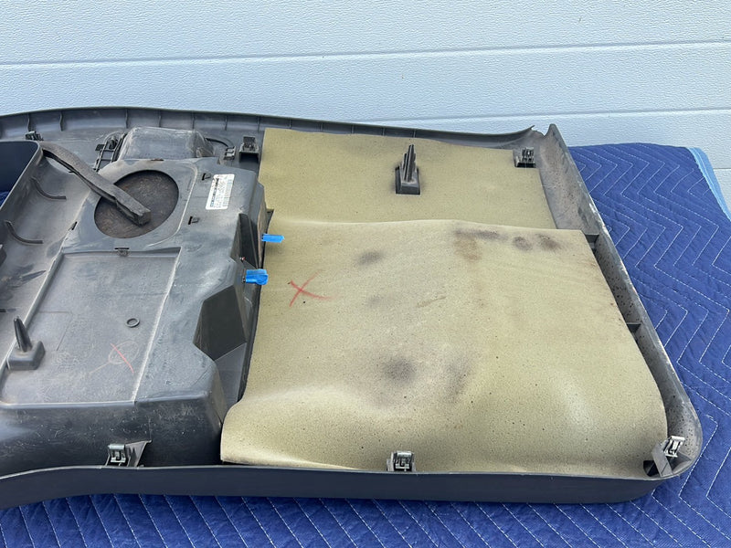 1999-2007 Chevrolet Silverado Extended Cab Rear Right Door Card Gray OEM #5493EM