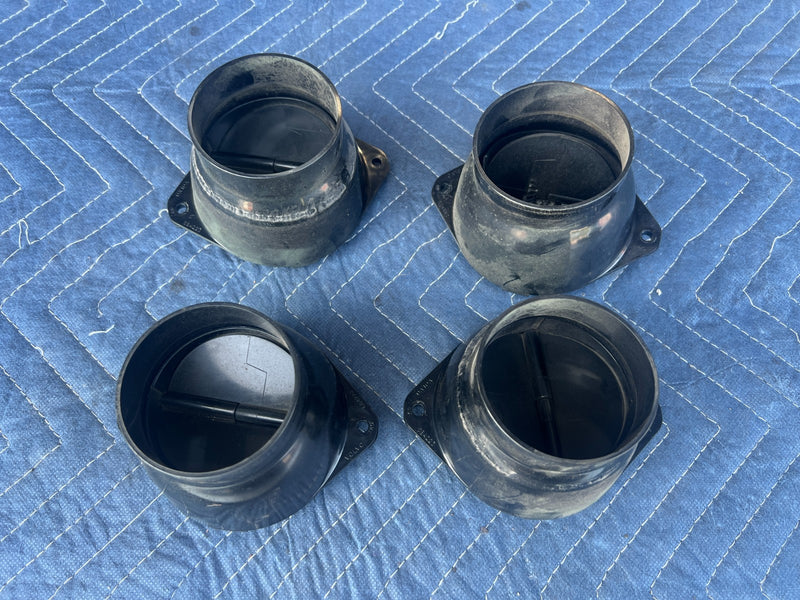 1967-1974 Volvo 140 142 144 Dash A/C Air Conditioning Heat Vent Set OEM #4904EM