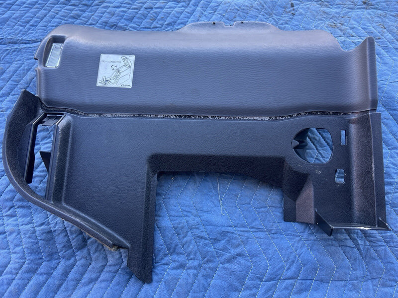 1998-2000 Volvo V70R V70 Charcoal Driver Side Lower Knee Bolster Dash OEM #3986E