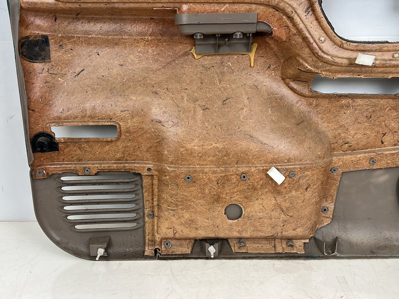 1995-1998 Chevrolet GMC C/K Left & Right Door Card Trim Panel Pair Tan OEM