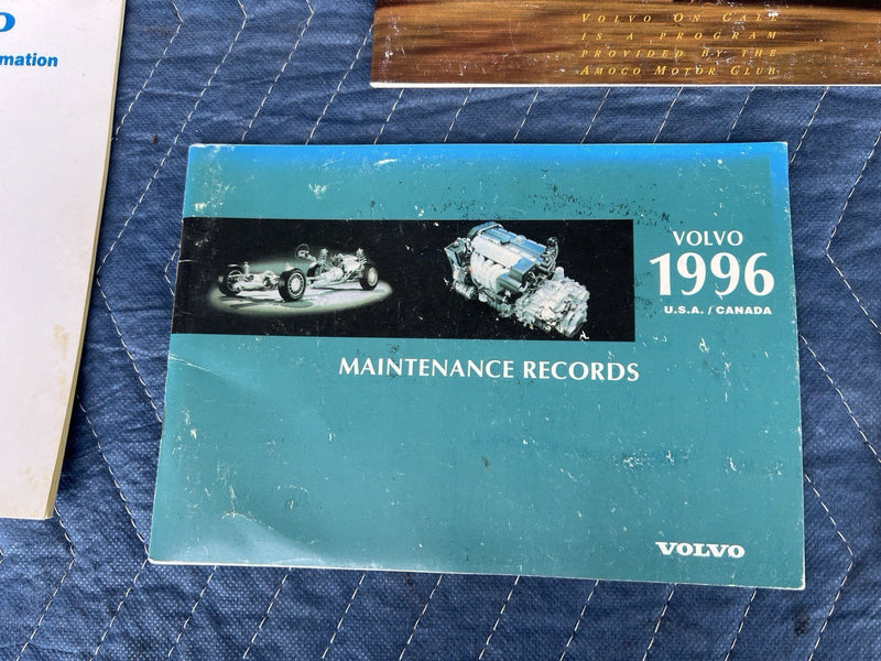 1996 Volvo 850 P80 Owners & Operators Manual Book Set OEM #4464E