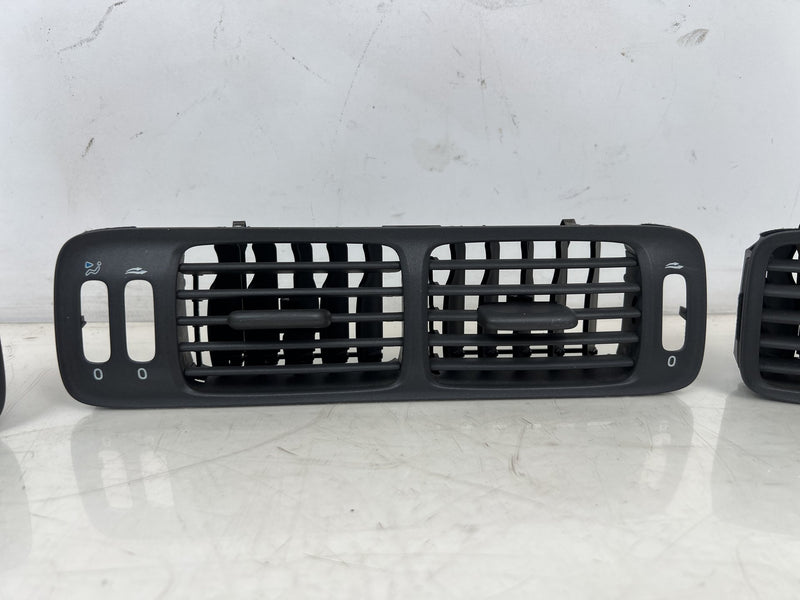 1998-2000 Volvo S70 V70 XC Right Left Dash HVAC AC Heat Air Vent Set OEM #6862EM