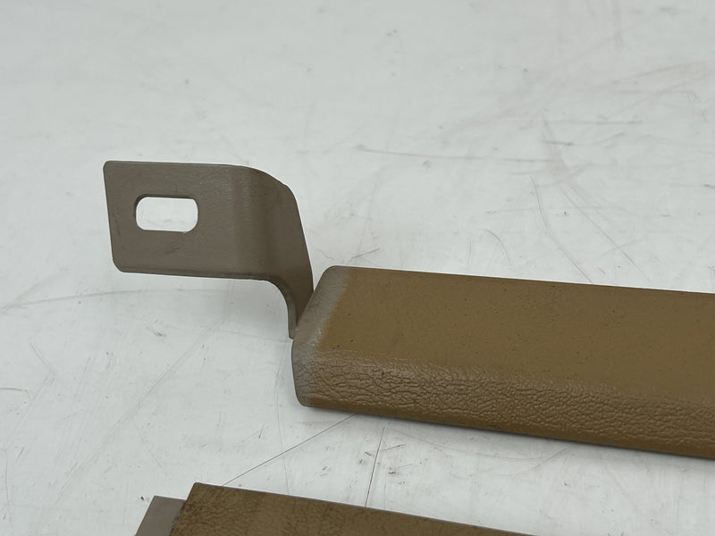 1992-1997 Volvo 850 850R Rear B to C Pillar Overhead Trim Pair Tan OEM #6792EM