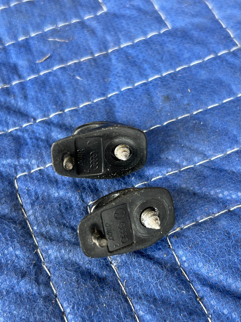 1983-1985 Porsche 944 Interior B Pillar Coat Hook Hanger Pair OEM #1765EM