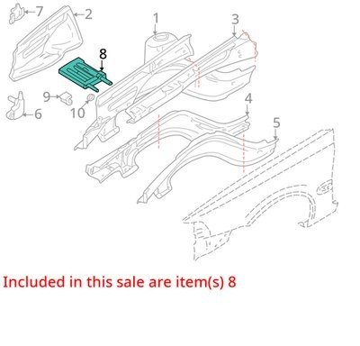 98-00 Volvo V70R V70 S70 Front Engine Bay Battery Tray Holder 9444453 OEM #1631E