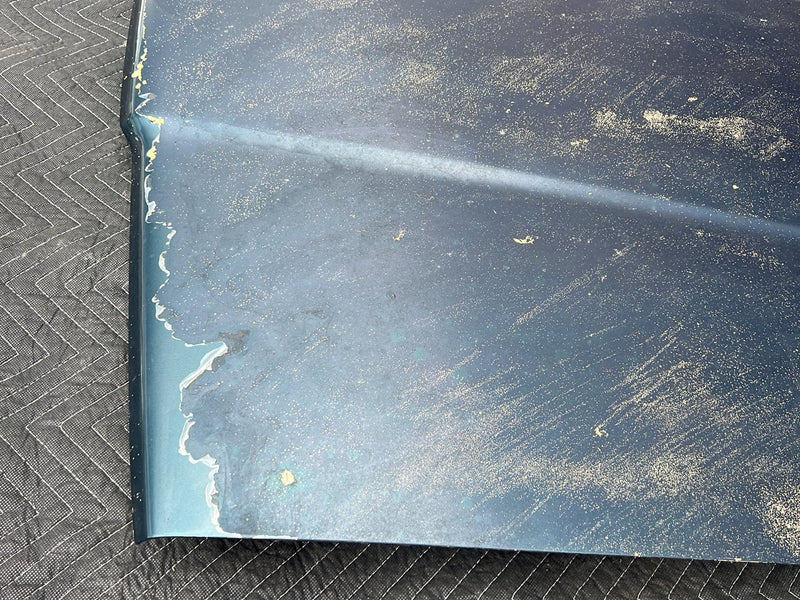 1990-1992 Volvo 740 745 940 Front Engine Bonnet Hood Panel Blue Green OE #6003EM