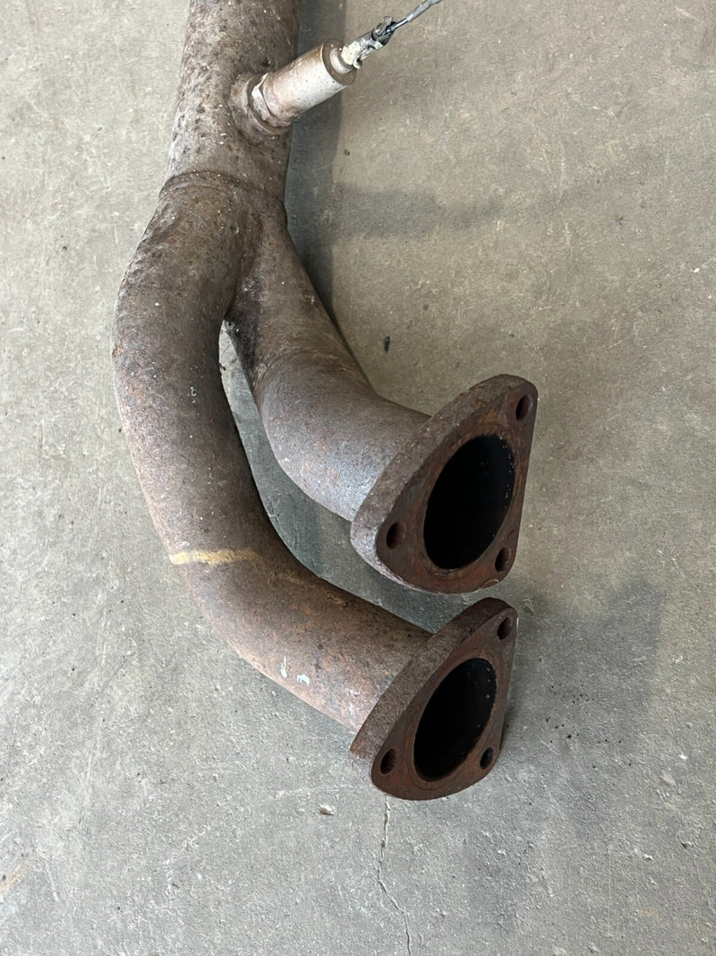 1983-1985 Porsche 944 Exhaust Down Pipe Header w/ O2 Sensor Assembly OEM #2468EM