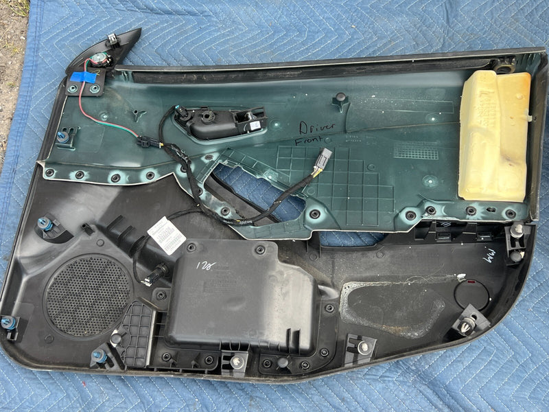 2006-2010 Pontiac G6 Door Card Set of 4 Trim Panel Sedan Black OEM #3DU