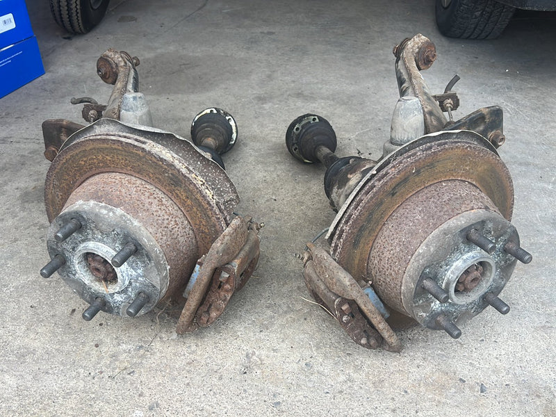 1983-1985 Porsche 944 Rear Trailing Arm Wheel Hub Knuckle Assembly OEM #2466EM