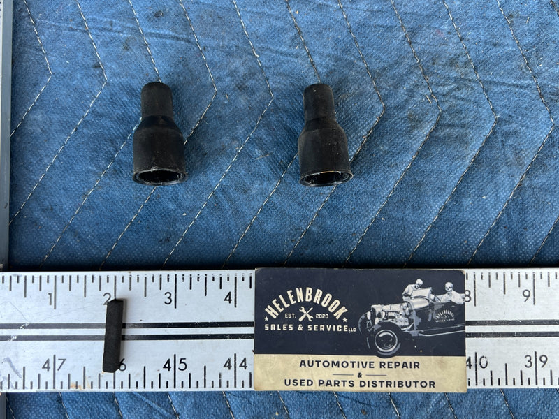 1996-2003 Mercedes W210 E320 Wagon Front Strut Mount Cover Pair OEM #4690EM