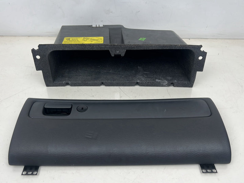 1998-2000 Volvo V70 S70 Gray Glove Box Door Insert w/ Limiter Straps OEM #6313EM