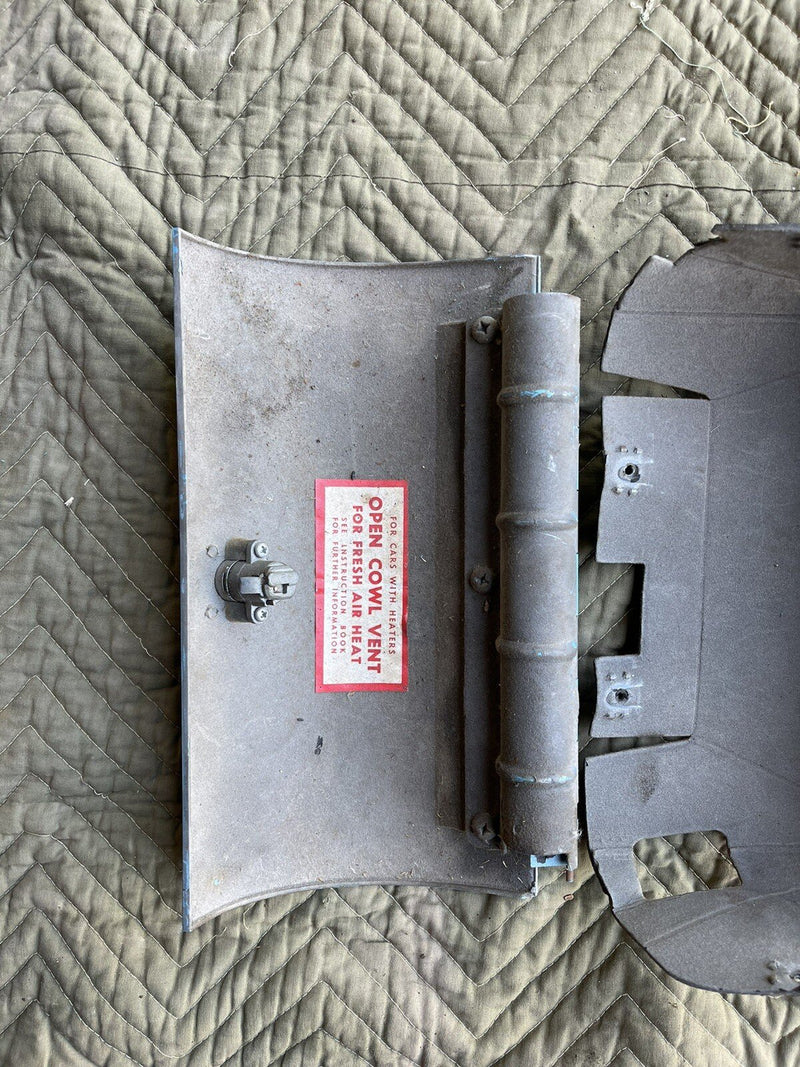 1955 1956 Chrysler Imperial Glove Box Glovebox Assembly w/ Door Mopar OEM #139J