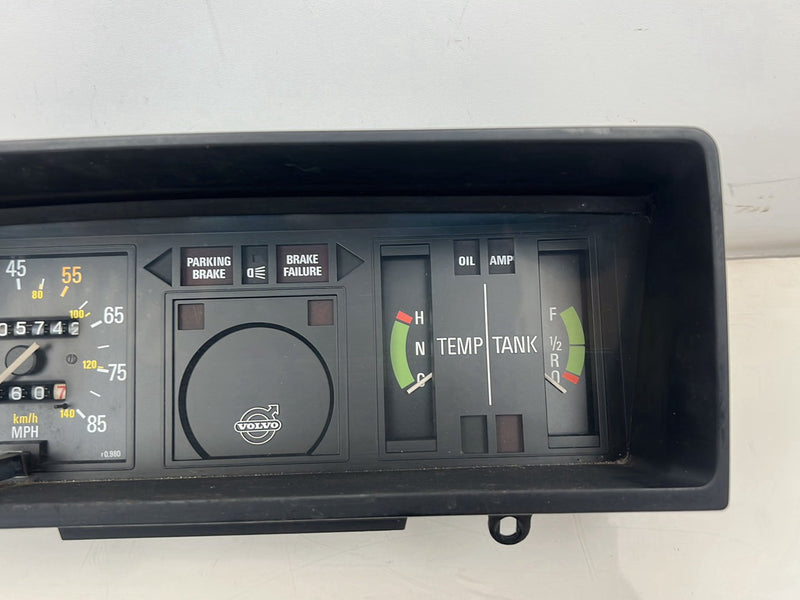 1975-1980 Volvo 244 240 Gauge Cluster Speedometer Assembly 1212529 OEM #5327EM