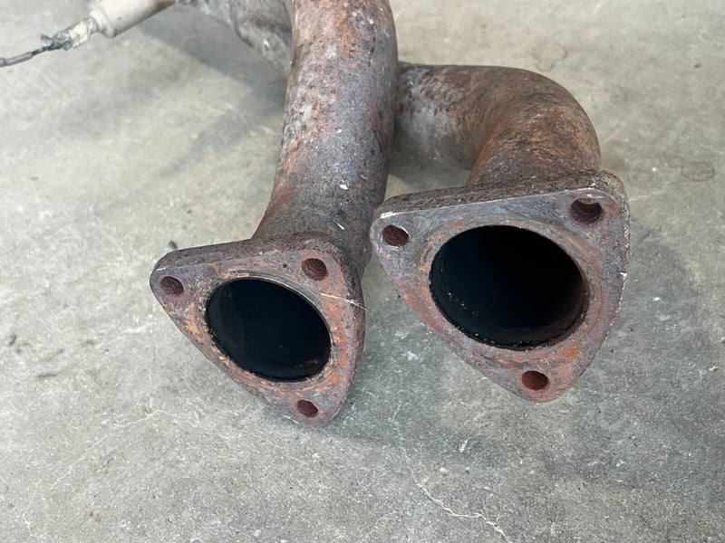 1983-1985 Porsche 944 Exhaust Down Pipe Header w/ O2 Sensor Assembly OEM #2468EM