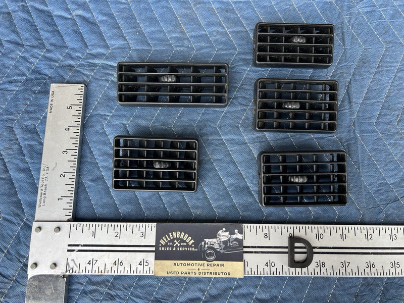 1993-1997 Volvo 850 850R Dash Heat AC Vent Set Of 5 HVAC OEM #4483E