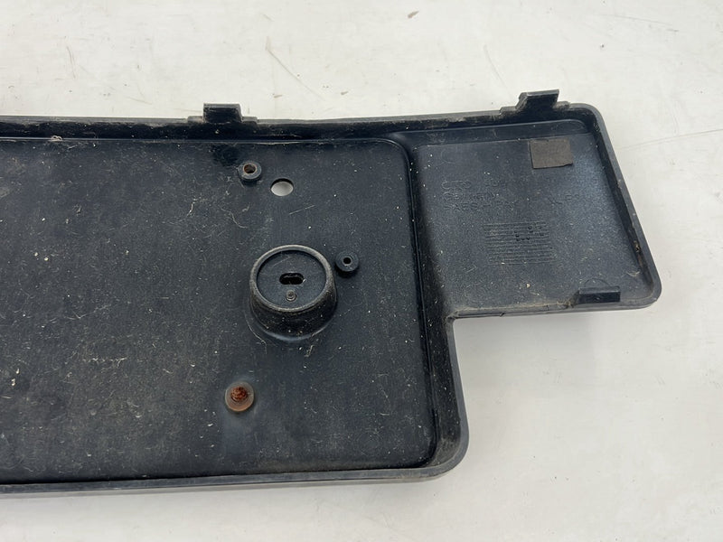 2001-2003 Audi S8 D2 S8 Front Bumper License Plate Bracket Mount Black OEM #6099EM