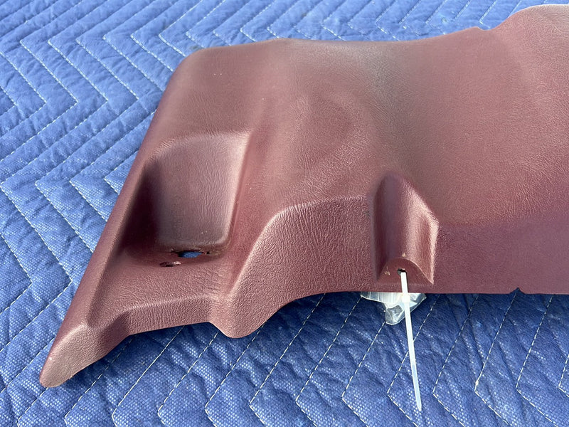 1995-1999 Chevrolet Silverado GMC Driver LH Knee Bolster Trim Maroon OEM #5489EM