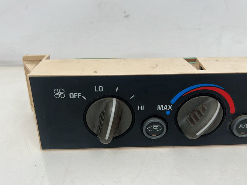 1995-1998 Chevrolet Silverado Sierra Heat A/C Climate Control Switch OEM #5617EM