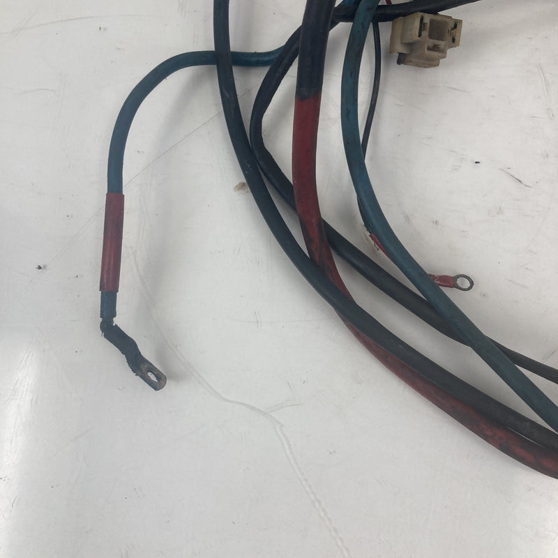 1981-1985 Volvo 240 245 Positive Negative Battery Cable Set OEM