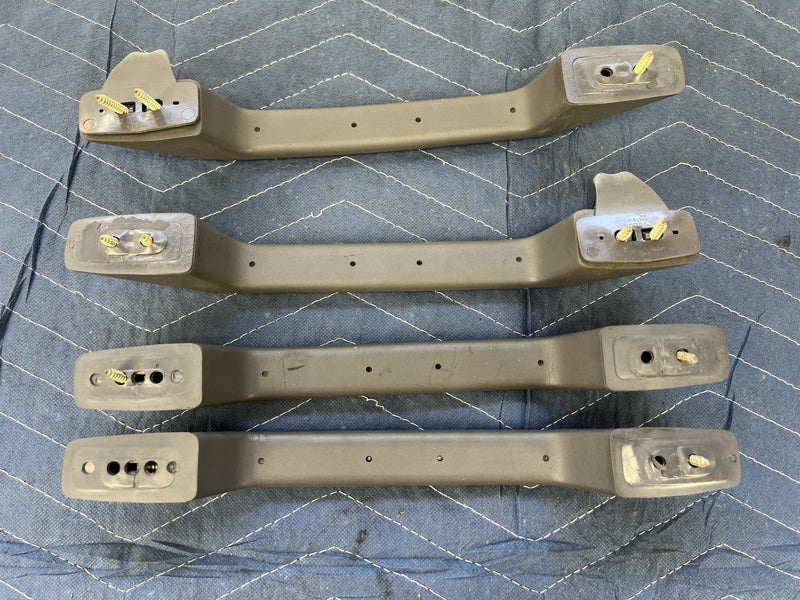 92-97 Volvo 940 740 Overhead Grab Handles Set Of 4 Gray OEM #10LB