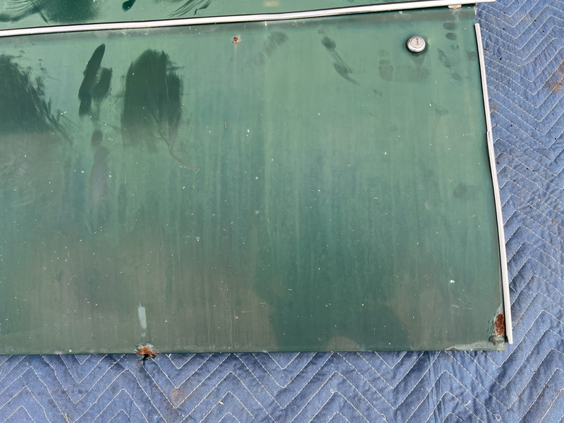 1967-1974 Volvo 140 142 Coupe Front Driver Left Door Panel Green OEM #4857EM