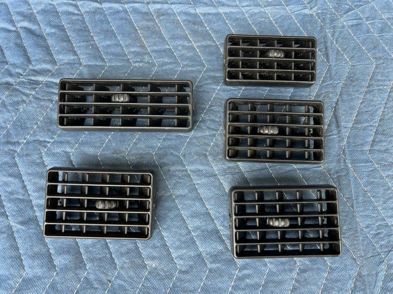 1993-1997 Volvo 850 850R Dash Heat AC Vent Set Of 5 HVAC OEM #4483E