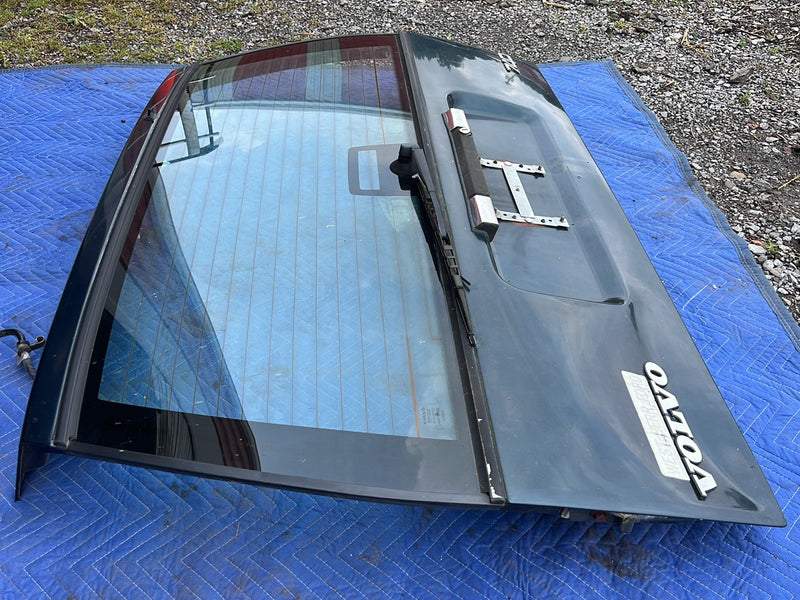 1990-1992 Volvo 740 745 940 Wagon Only Rear Hatch Panel Blue Green OEM #5999EM