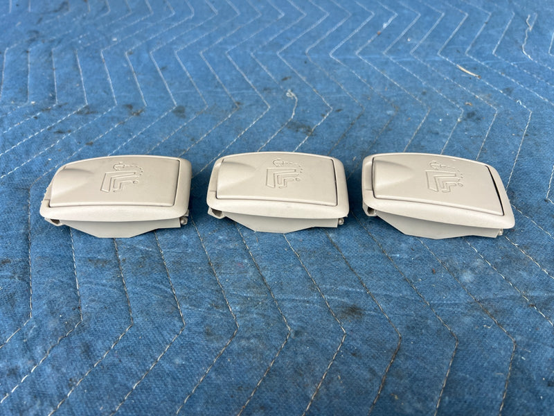 2002-2006 Toyota Camry Parcel Shelf Child Seat Anchor Trim Beige OEM #5005EM