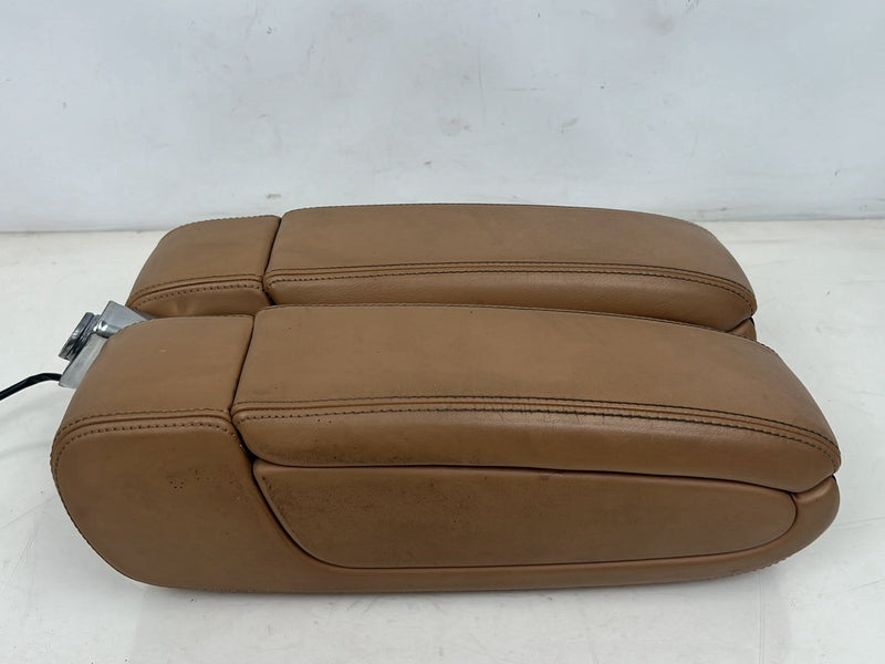 2001-2003 Audi S8 D2 A8 Center Console Armrest Caramel Leather Phone OEM #6092EM