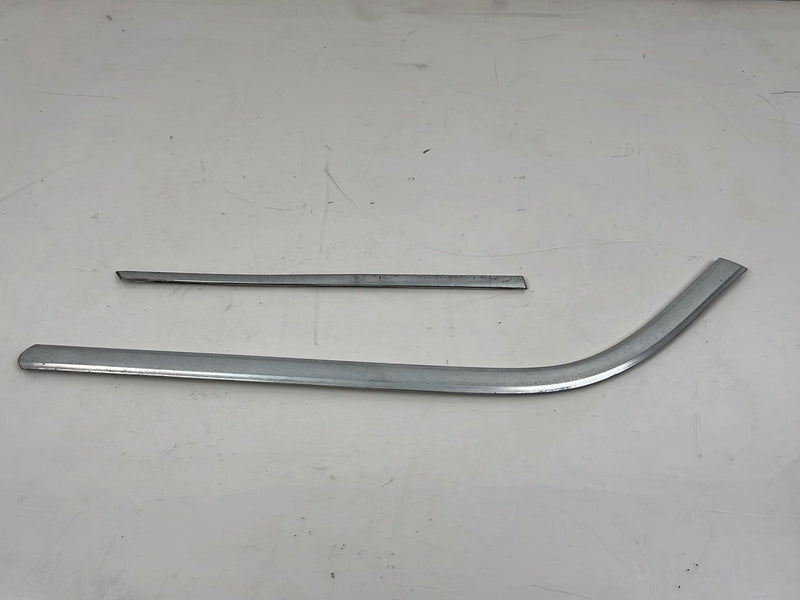 1975-1980 Volvo 244 240 Front Right Bumper Corner Trim Chrome OEM #5356EM