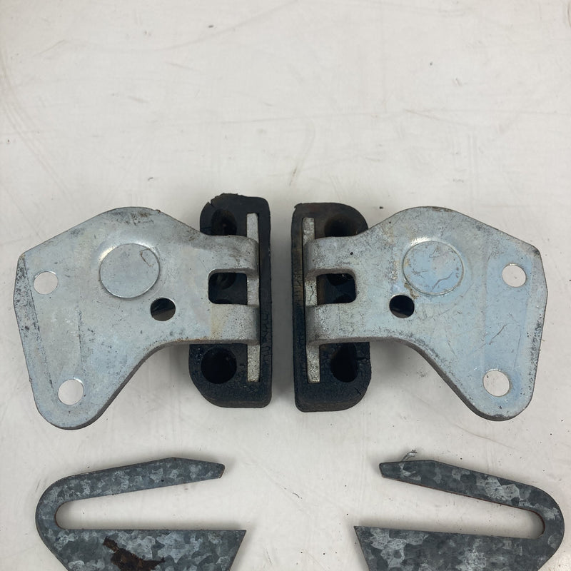 1981-1985 Volvo 240 245 Rear Seat Striker Set w/ Hardware OEM