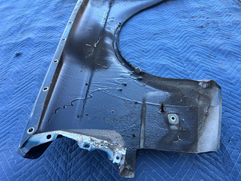 1986-1993 Volvo 240 244 Sedan Front Passenger Right Fender Blue Green OE #4291EM