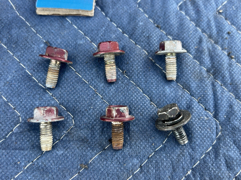 2006-2012 Mitsubishi Eclipse 2.4L Quarter Panel Hardware Bolts OEM #3512M