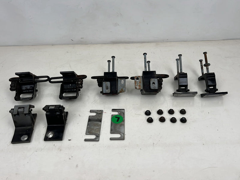1996-2003 Audi S8 D2 A8 Front & Rear Door Hinge w/ Hardware Set of 4 OEM #6588EM
