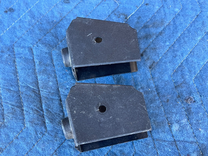 1986-1993 Volvo 240 244 245 Front Left & Right Seat Bolt Cover Trim OEM #4394EM