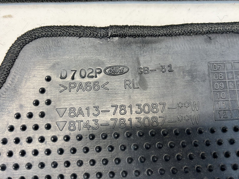 Ford Edge Explorer Floor Mat Carpet Set Black OEM #5297EM