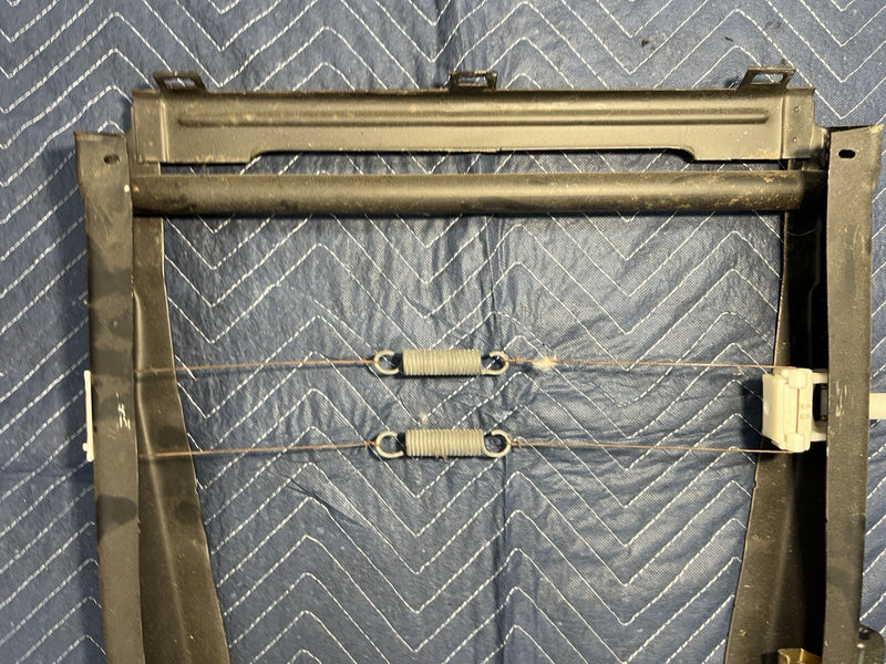 Volvo 240 242 244 245 Seat Back & Frame w/Tilt For Coupe Rear Seat Entry #3892E