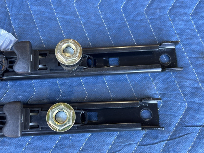 1998-2003 Jaguar XJR XJ8 Left & Right Seat Belt Adjuster Pair B Pillar OE #4625E